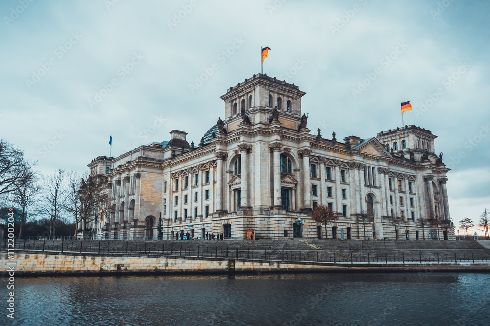 Naklejka premium niemiecki parlament
