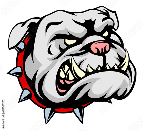 Bulldog Cartoon Mascot