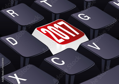 2017_Clavier d'ordinateur