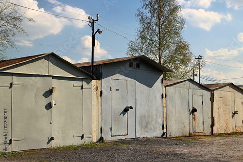 Murais de parede old  garages for passenger cars
