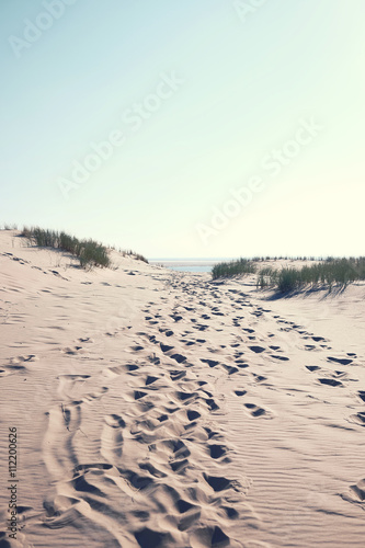 parapente sur les dunes de sable