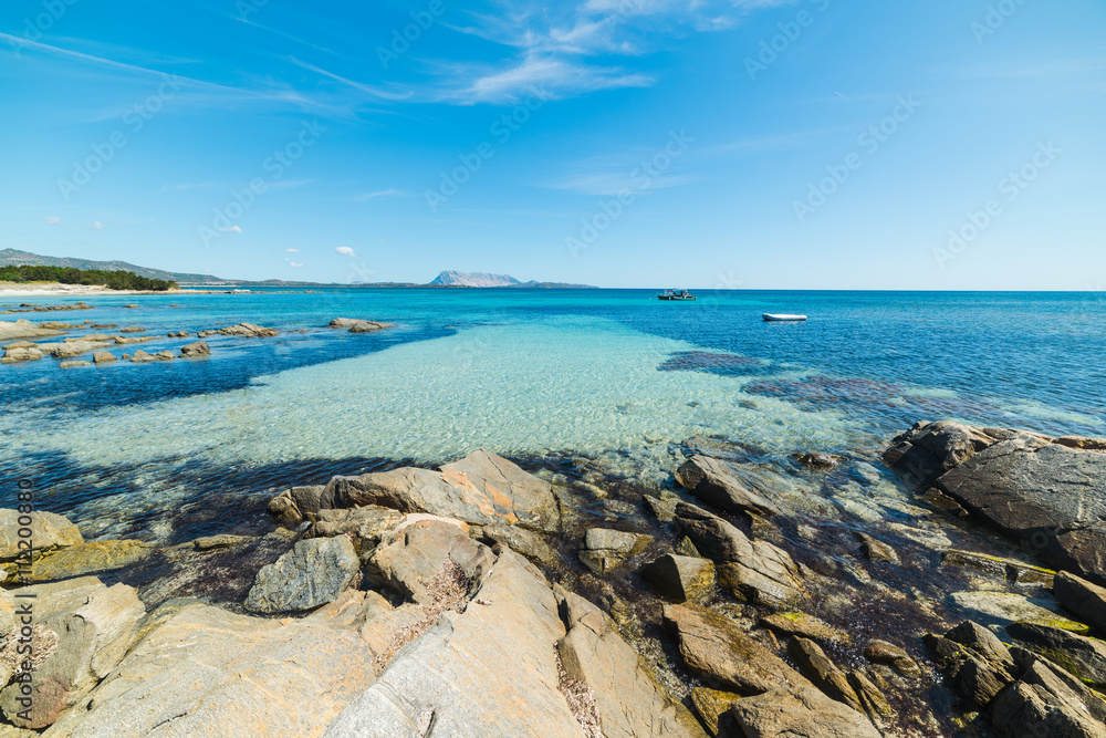 rocks in Cala d'Ambra shore