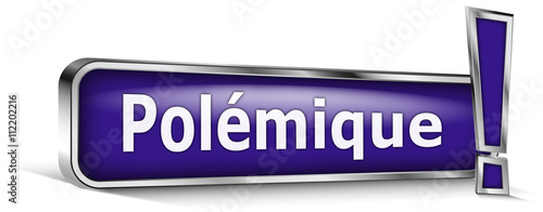 Polémique sur panneau bleu