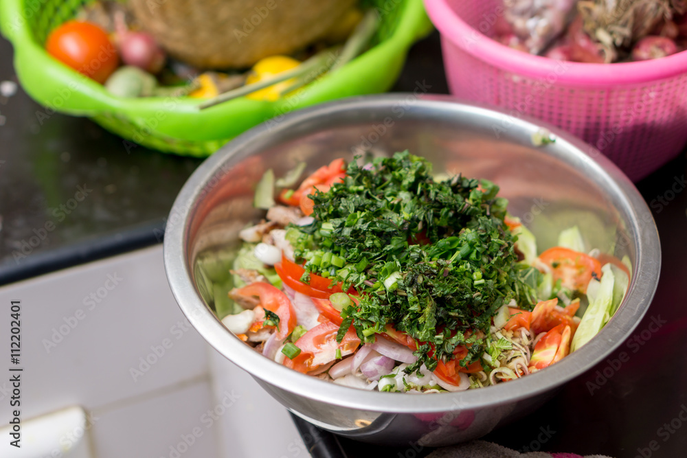 Thai spicy cucumber salad Thai spicy cucumber salad