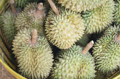 Durian on market