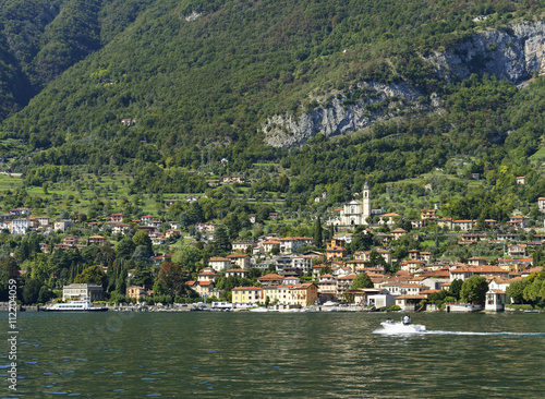 Azzano di Mezzegra,  lies on the northwestern shore of Lake Como between Tremezzo and Lenno at the foot of Tremezzo Mountain, Italy, sept. 2015 © rmikka