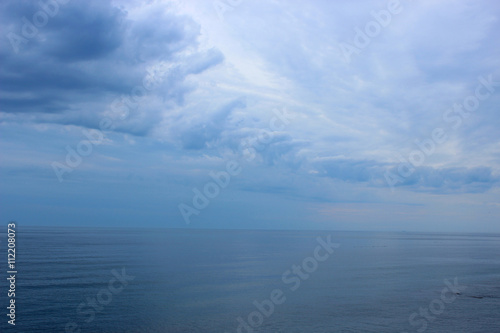 Sea view of the sky