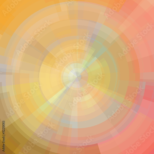 Abstract aura shining circle vector background