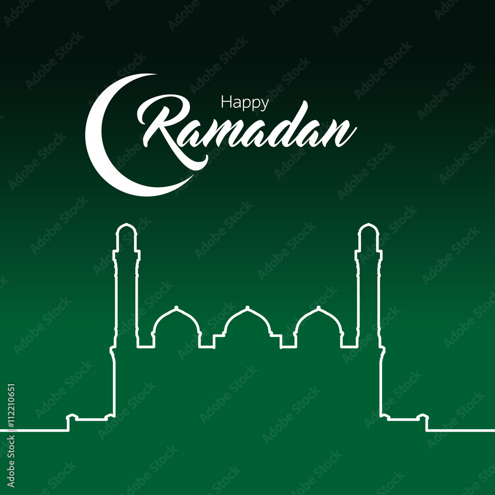 Ramadan greeting card. Eid mubarak. Ramadan greeting card. Eid mubarak.