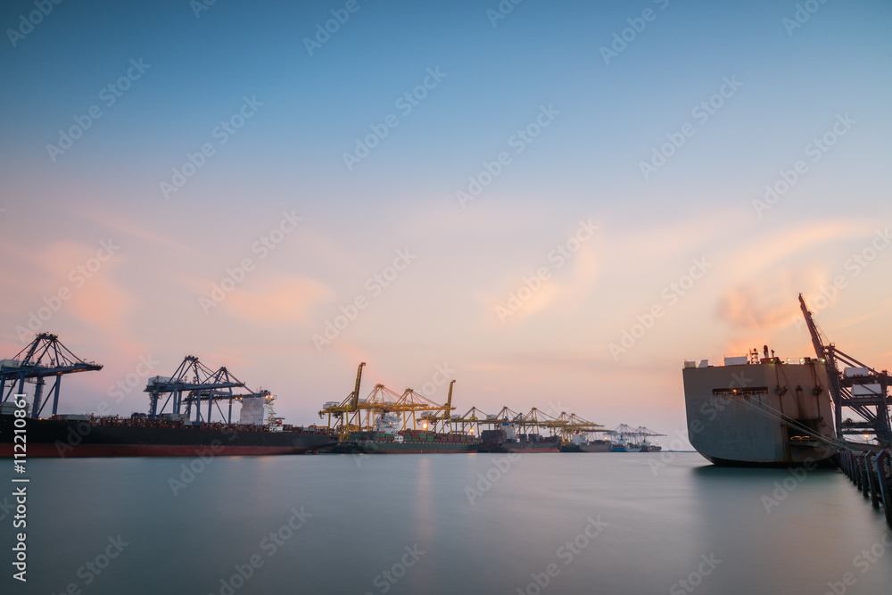 Cargo or Trade Shipping Port