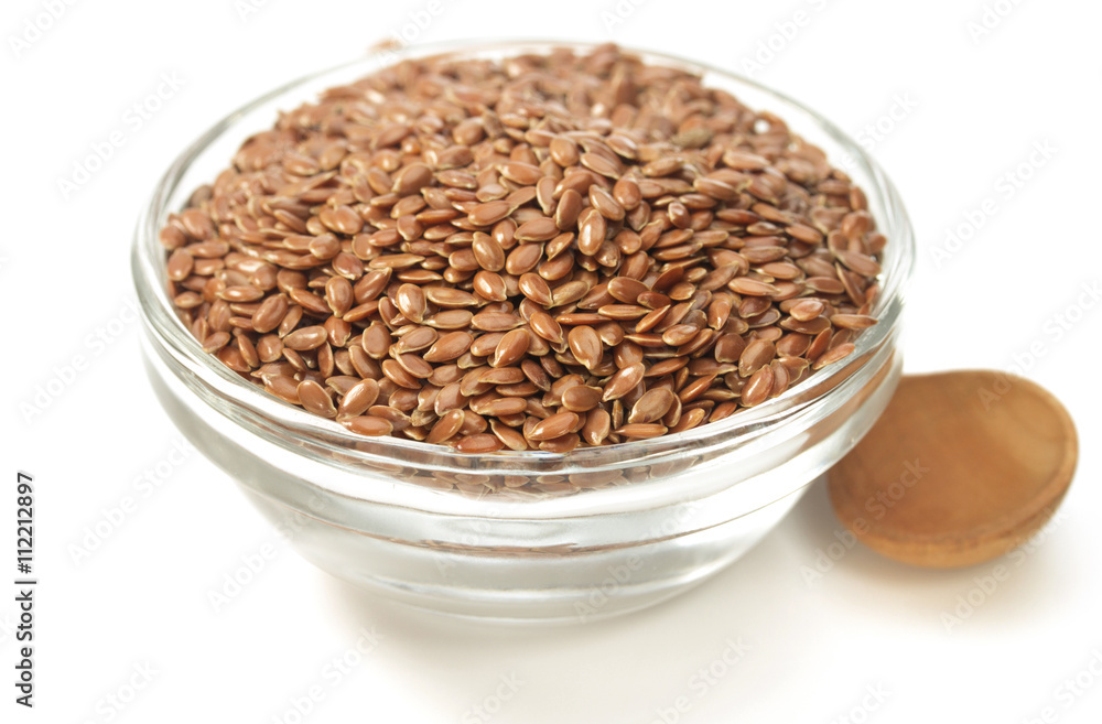 flax seeds isolated on white flax seeds isolated on white