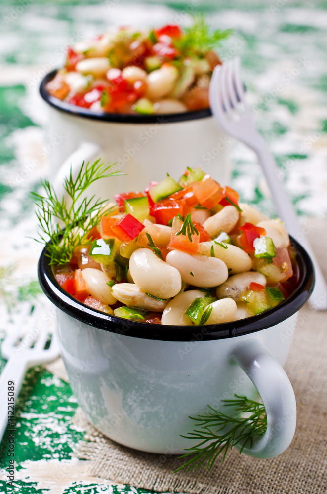 Salad with beans Salad with beans