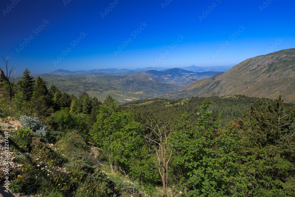 Madonie Mountains in Sicily