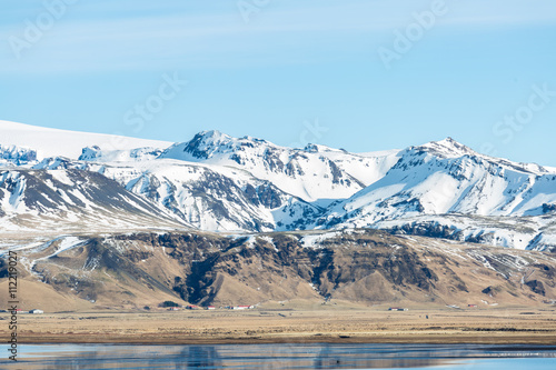 Iceland glacier