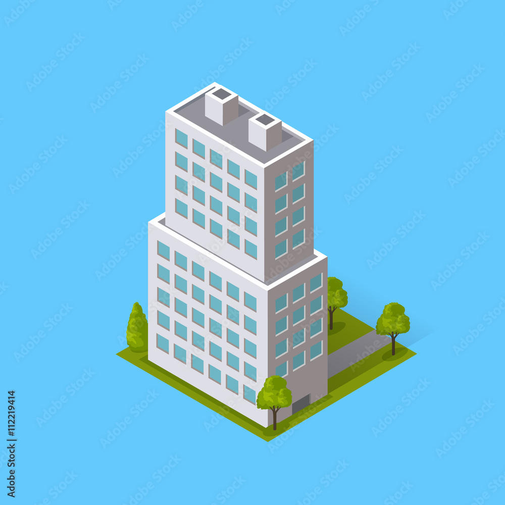 Skyscrapers House Building Icon
