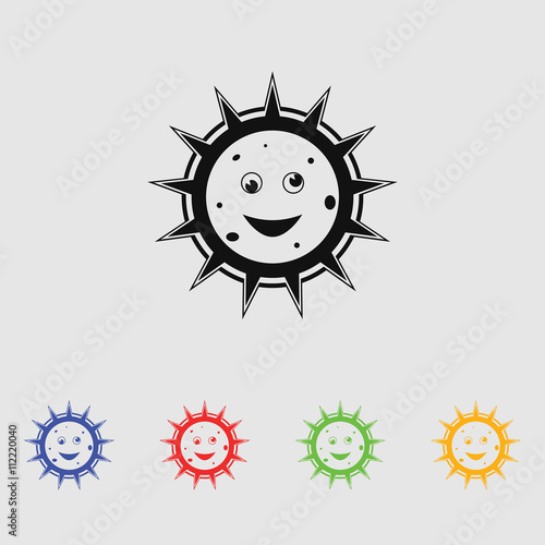 cannabinoid vector icon for web and mobile