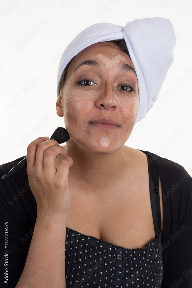 Make up female face. Contour and highlight makeup. Contouring make up Make up female face. Contour and highlight makeup. Contouring make up