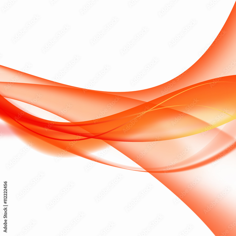Orange abstract wave Orange abstract wave