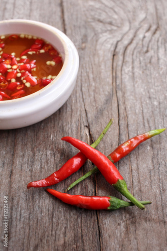 Fish sauce with chili