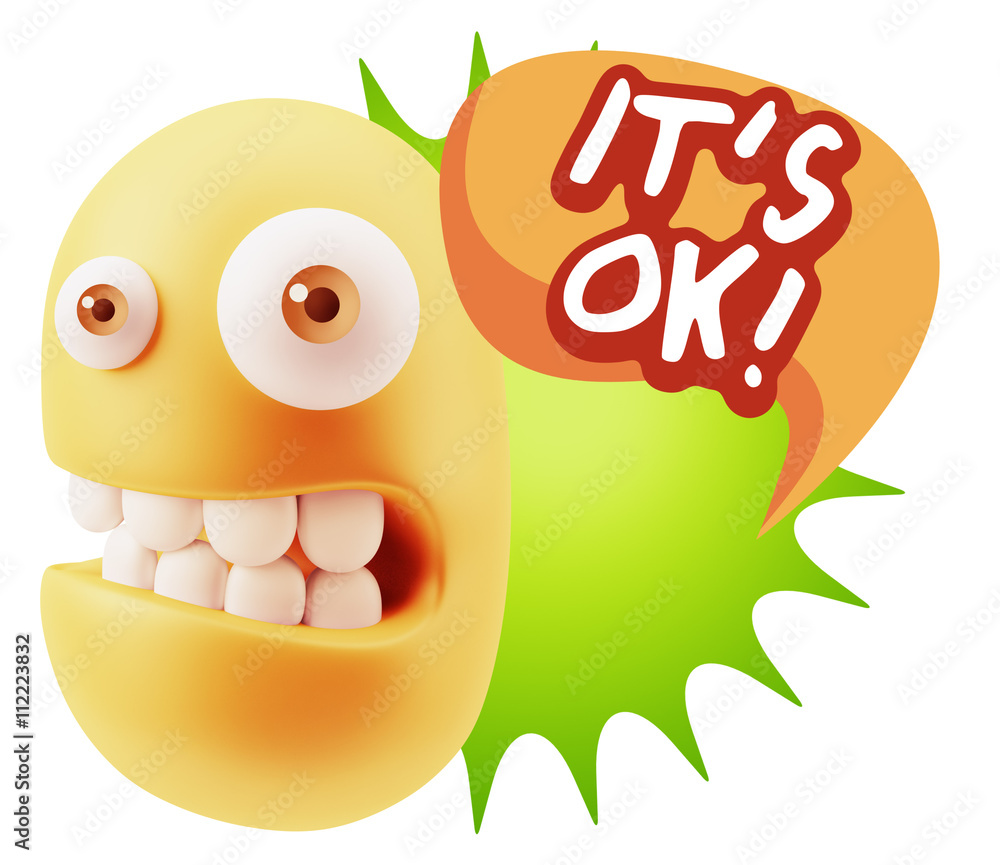 3d Illustration Laughing Character Emoji Expression saying It's 3d Illustration Laughing Character Emoji Expression saying It's