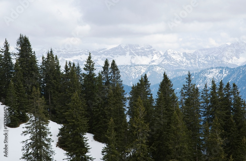 Fototapeta Naklejka Na Ścianę i Meble -  Горный пейзаж в Альпах