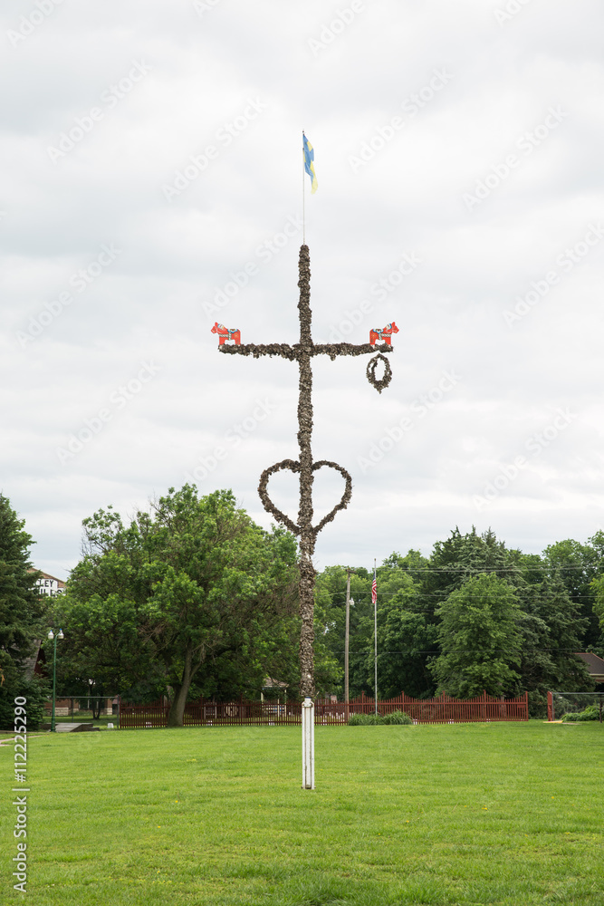 Obraz premium Swedish midsummer maypole