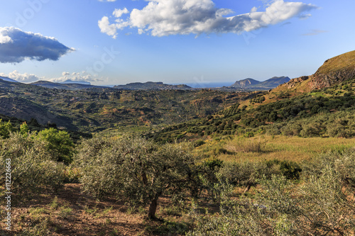 Sicilian Spring Hills Landscape
