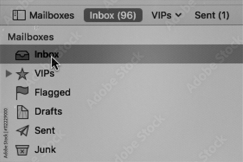 Email Inbox Computer photo