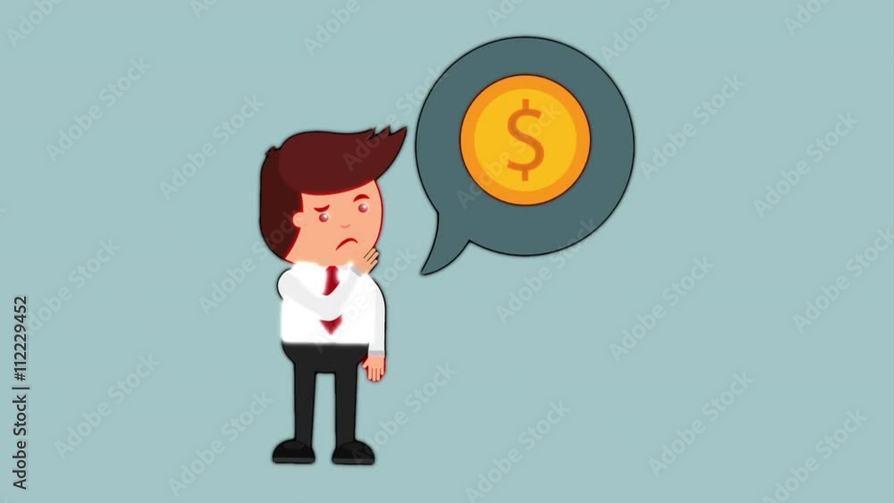 business concept , video animation business concept , video animation