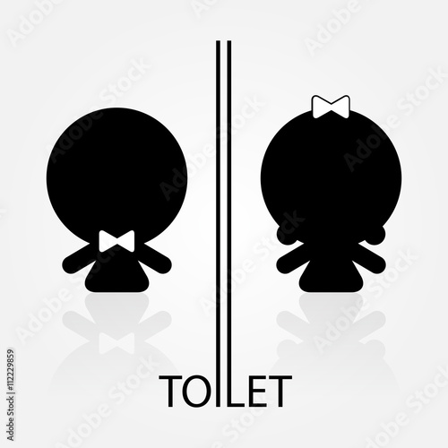 toilet sign
