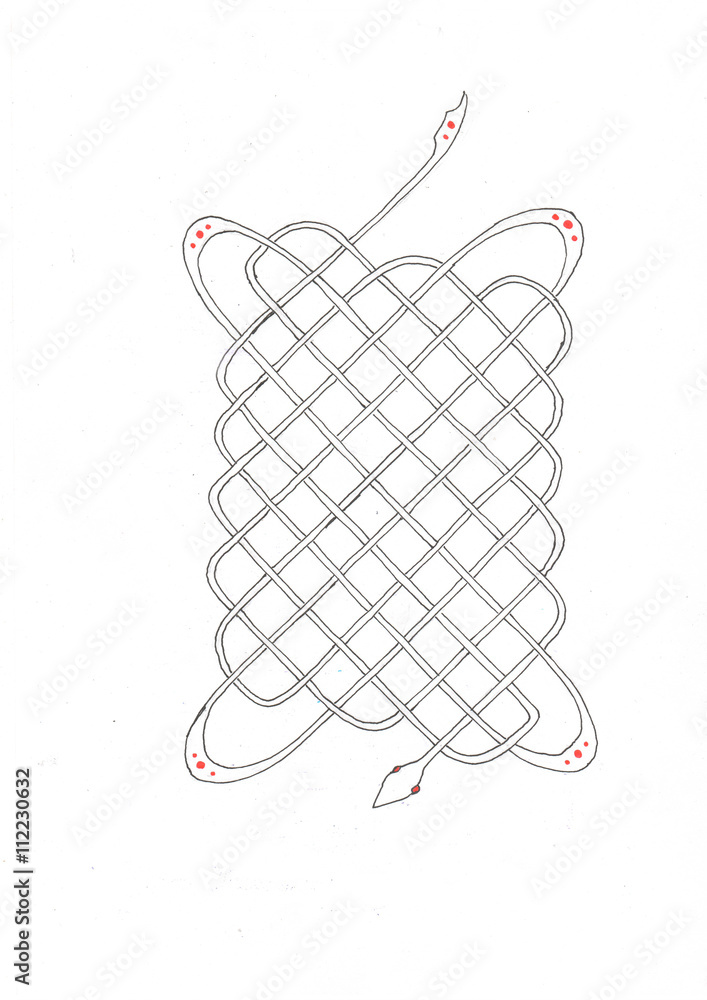 celtic snake celtic snake