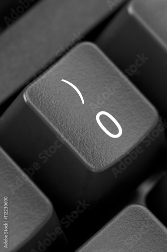 Black Keyboard - Key 0