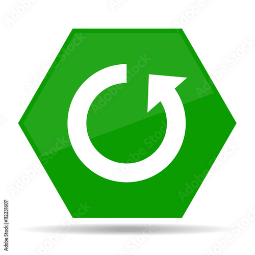 vector icon reboot