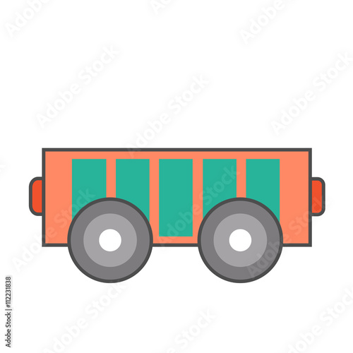Electrocart Line Icon