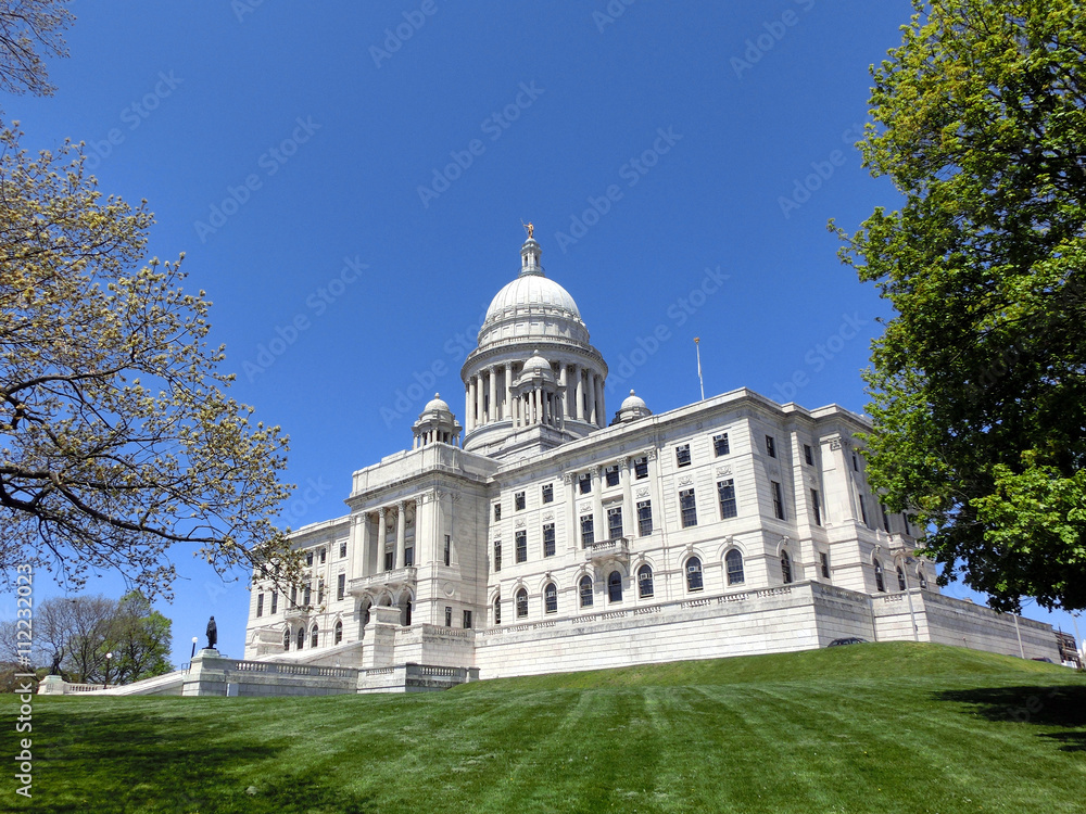 Providence, Rhode Island capitol building exterior