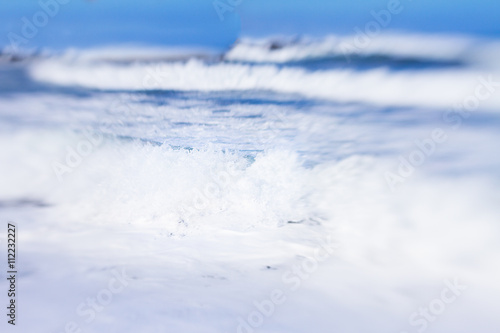 Seascape with motion