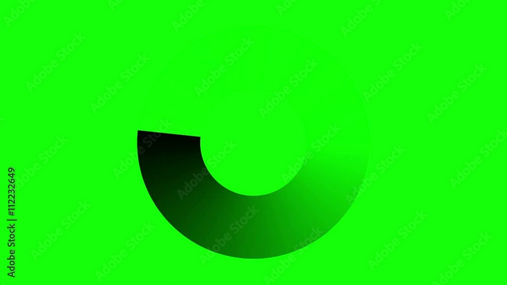 Progress loading ring UI indicator. Loading Circle. Download progress ...
