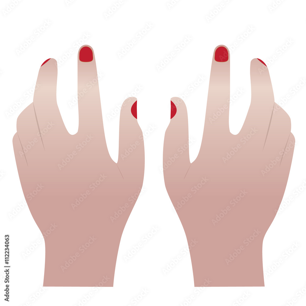 hand vector design hand vector design