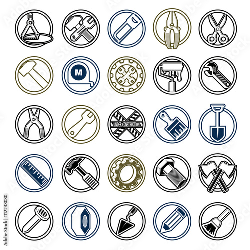 Highly detailed work tools ...