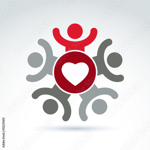 Vector charity and donation...