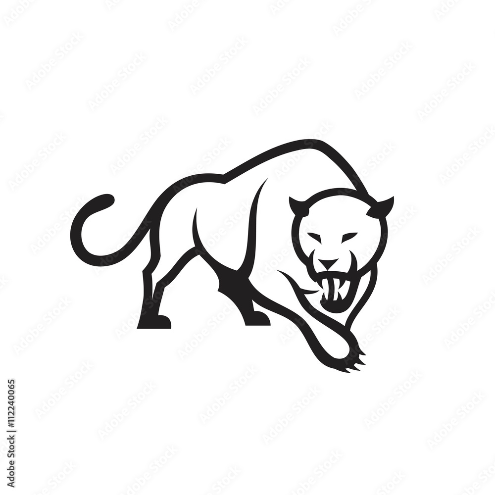 Obraz premium Panther symbol
