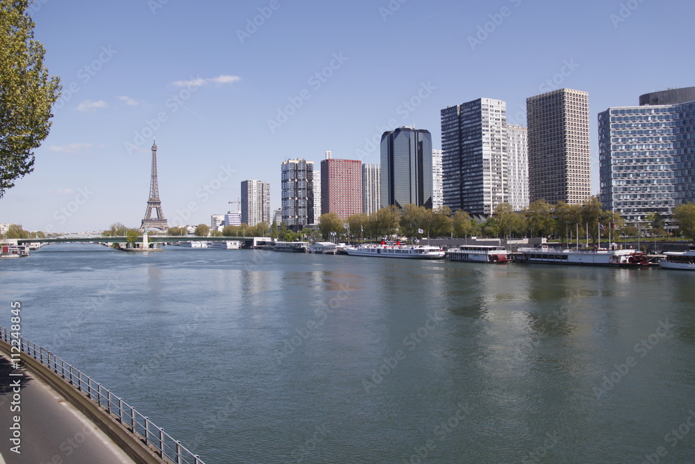Naklejka premium La Seine à Paris