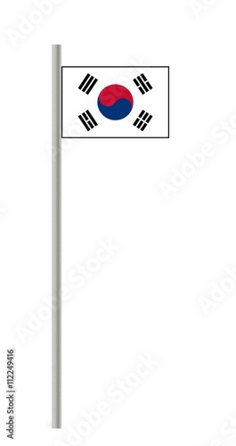 Drapeau de la Corée du Sud Free Download Drapeau de la Corée du Sud - GFXLoad