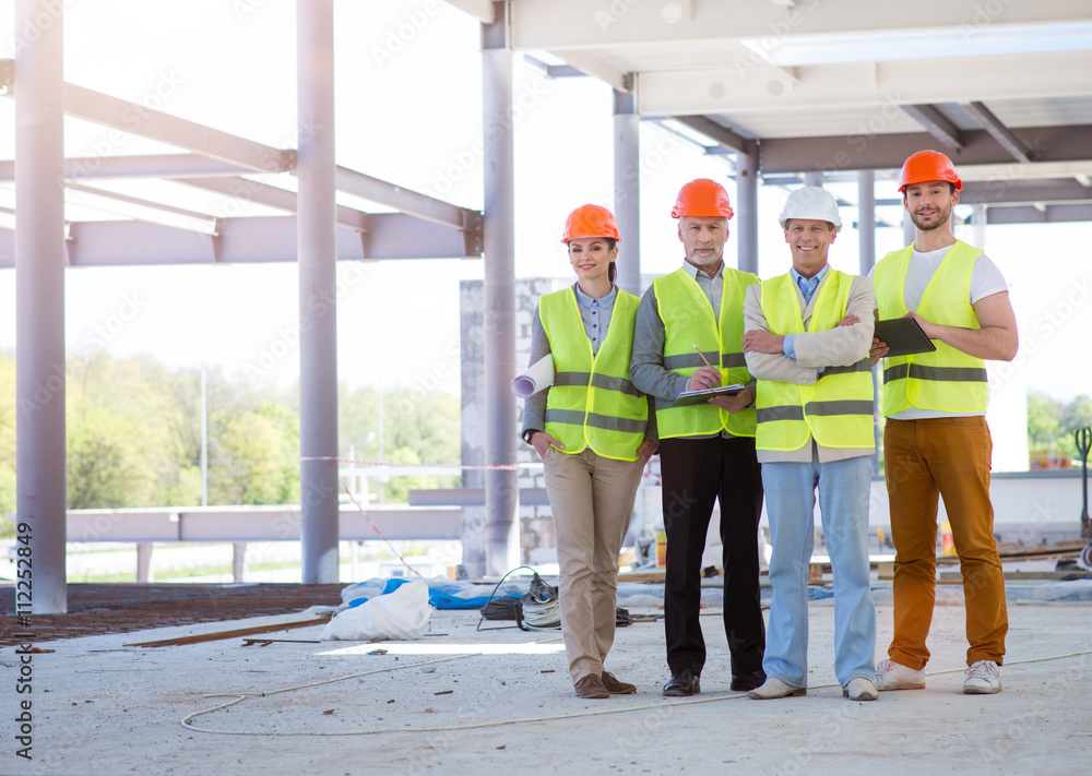 Construction worksers. Best team Construction worksers. Best team