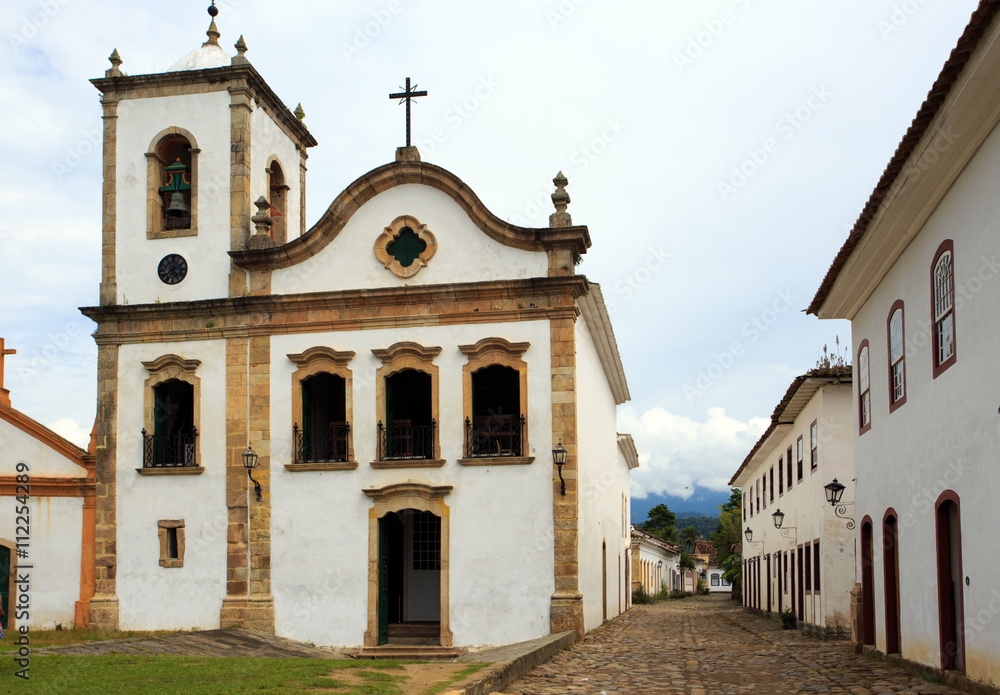 Obraz premium streets of the historical town Paraty Brazil