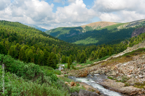 Landscape view in respublic Altay