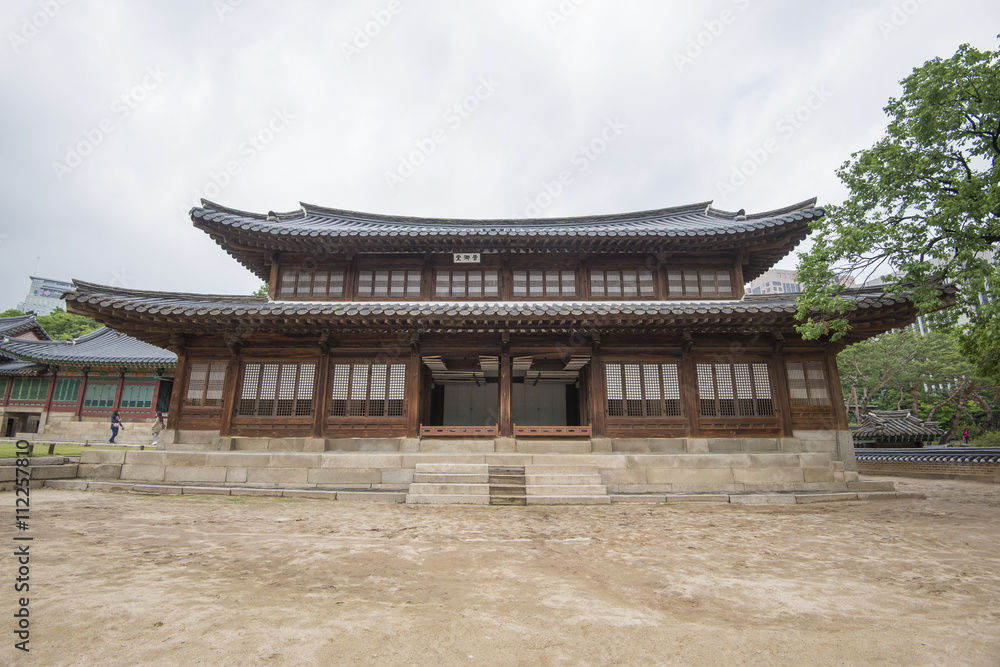 SEOUL,South Korea - MAY 24: Deoksugung Palace. MAY 24, 2016 in S