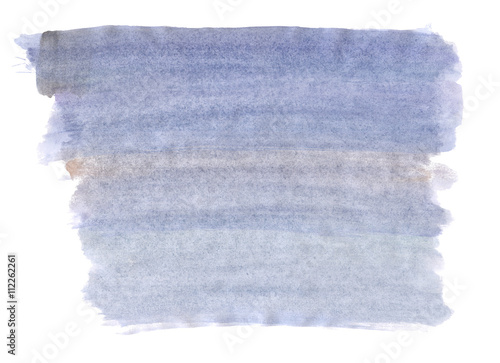 A fragment of the background in pale blue tones painted with watercolors