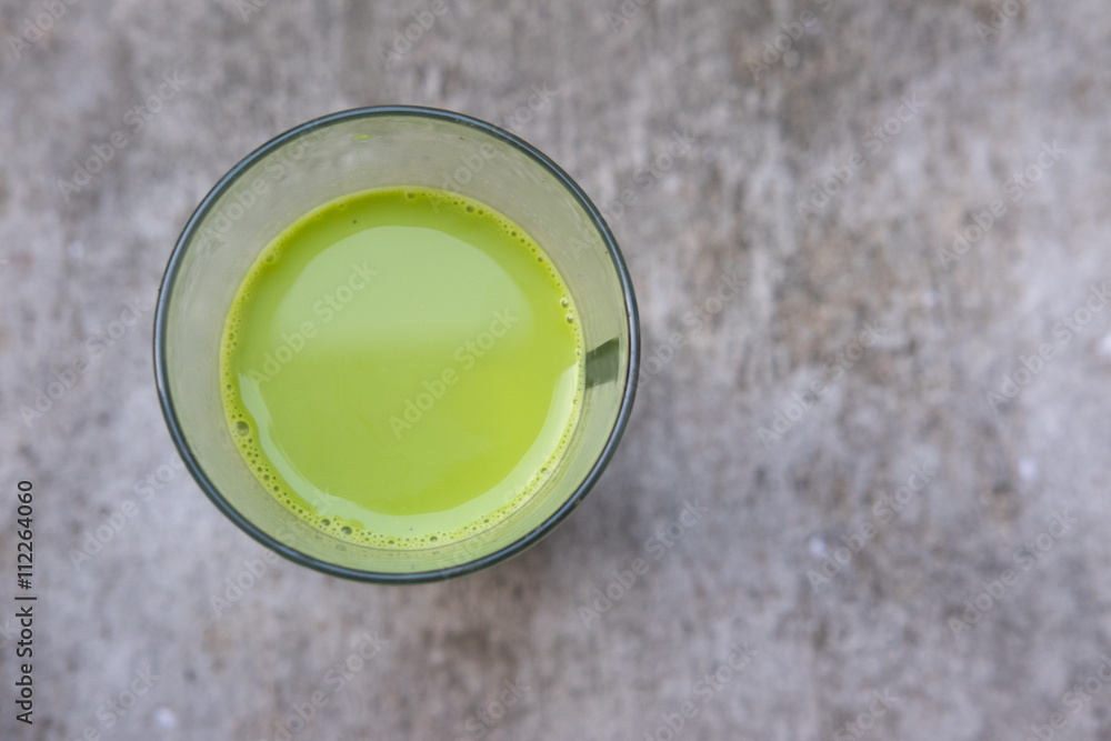 Milk green tea Milk green tea