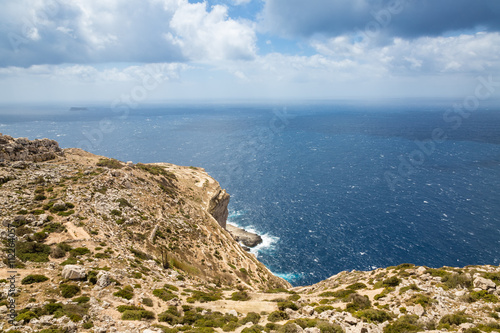 Rocky cliff  Malta